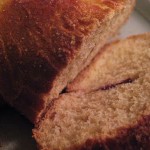 HBinFive – Whole Grain Challah with Cranberries and Orange Zest