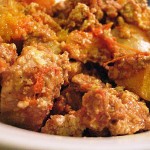12 Weeks of Winter Squash – Crockpot Tofu, Tempeh and Butternut Squash Peanut Mole`