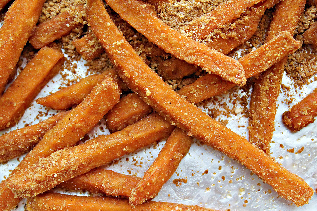 sweet potato pie fries