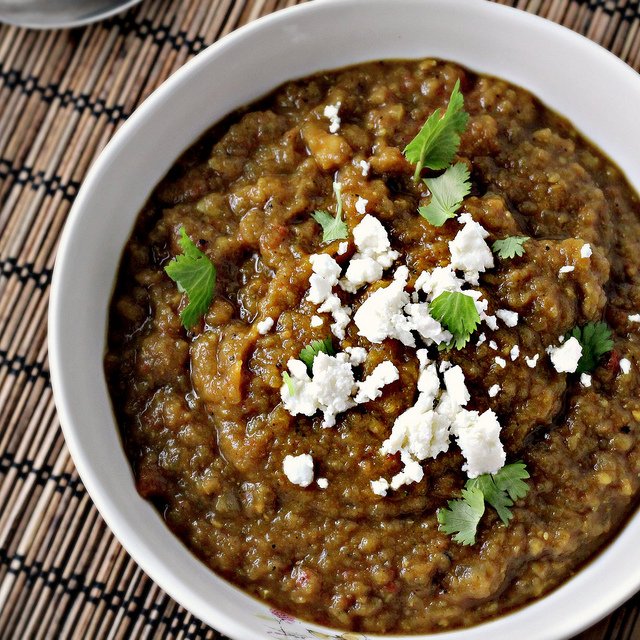 curried eggplant soup