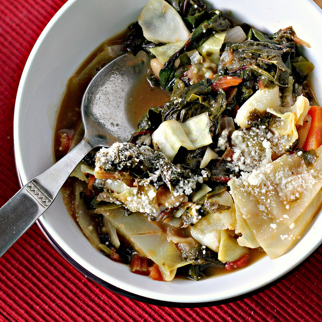 Italian Wedding Soup with Veggie Balls - Joanne Eats Well With Others