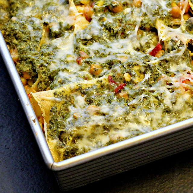 green goddess enchiladas