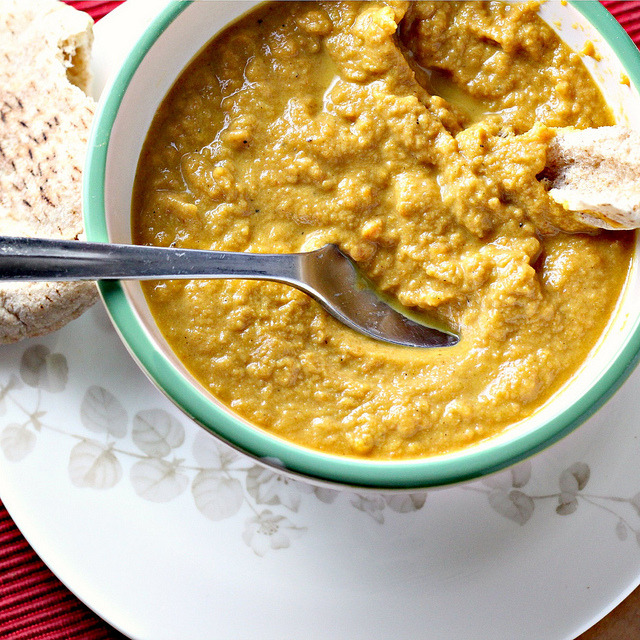 carrot and tahini soup