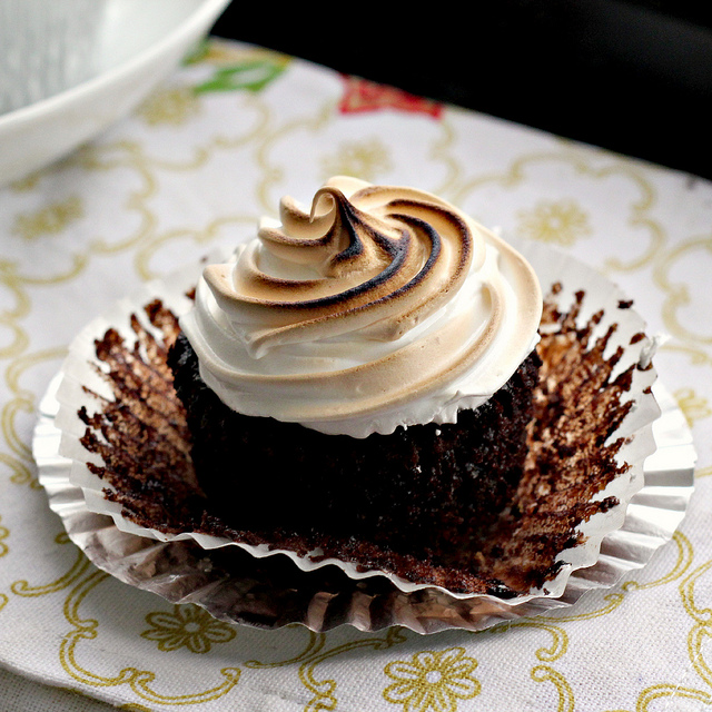 smores cupcakes