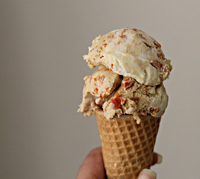 Carrot Cake Ice Cream | Tastes just like carrot cake...in ice cream form!