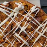Pumpkin Pie Bread Pudding with Bourbon Icing