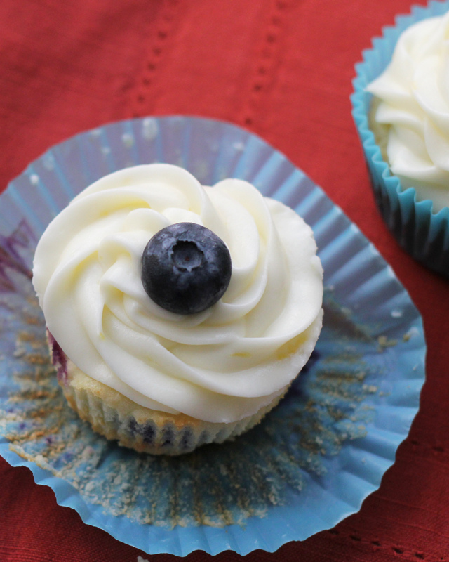 blueberry lemon cupcakes