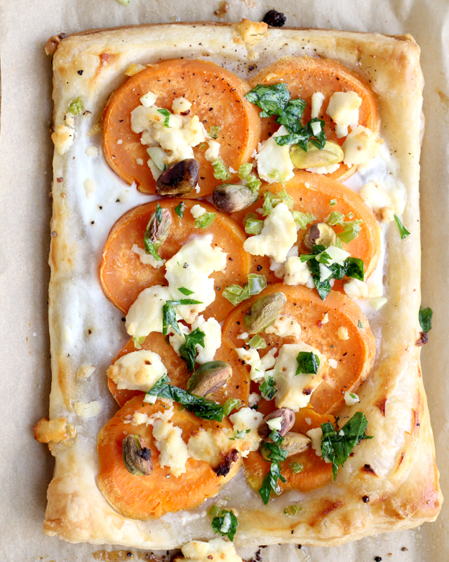 sweet potato galettes