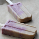 Peanut Butter and Roasted Grape Jelly Popsicles