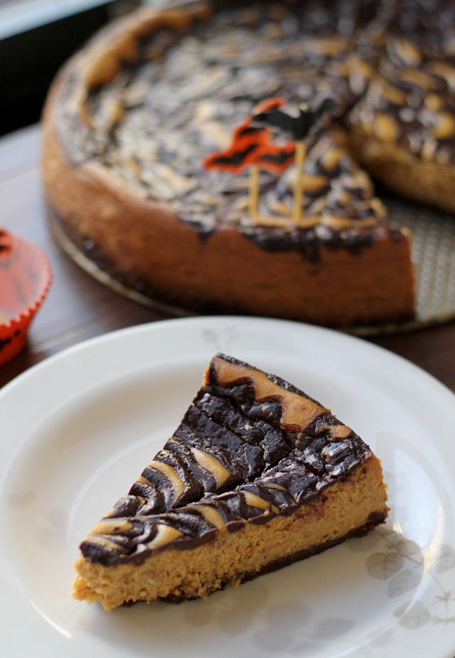 Pumpkin Cheesecake Swirl Bundt Cake - The Kelly Kitchen