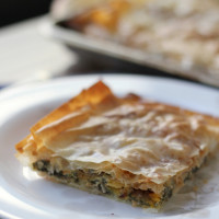 pumpkin spanakopita from Eats Well With Others
