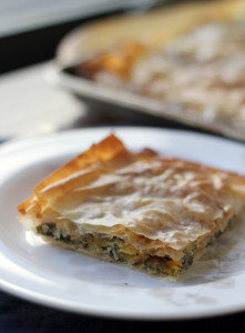 pumpkin spanakopita from Eats Well With Others