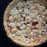 italian shortbread jam tart
