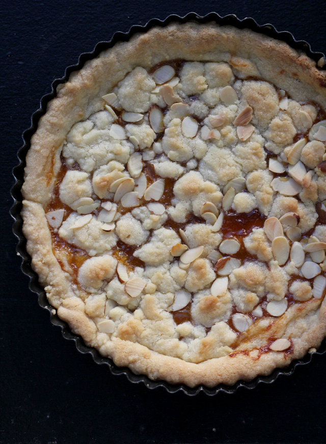 italian shortbread jam tart