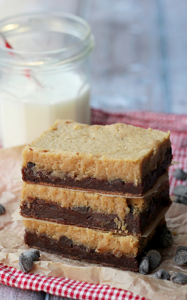 peanut butter cheesecake brownies