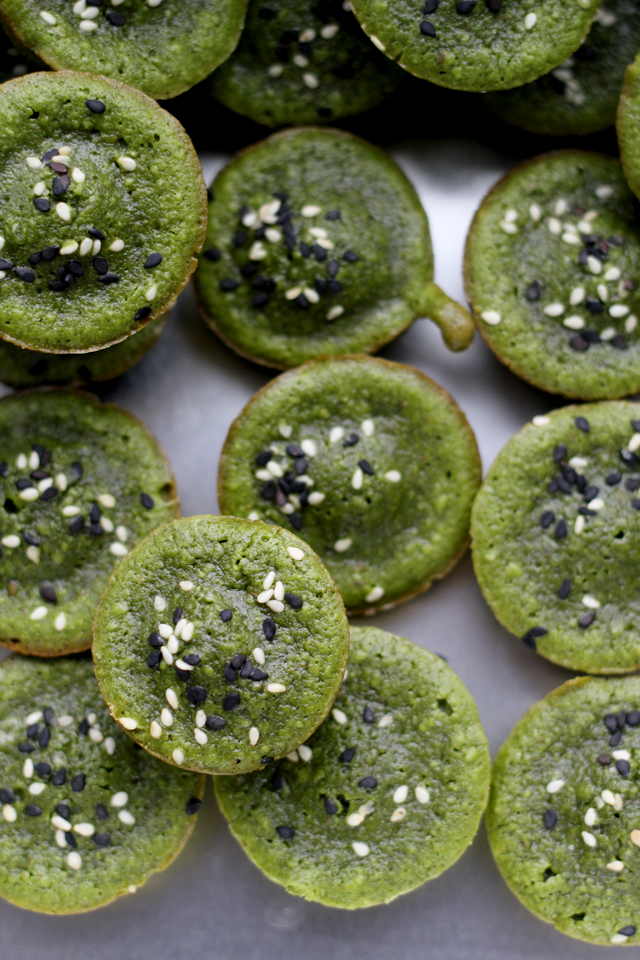 green tea financiers