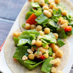 kung pao chickpea tacos