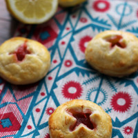 rhubarb cream cheese hand pies