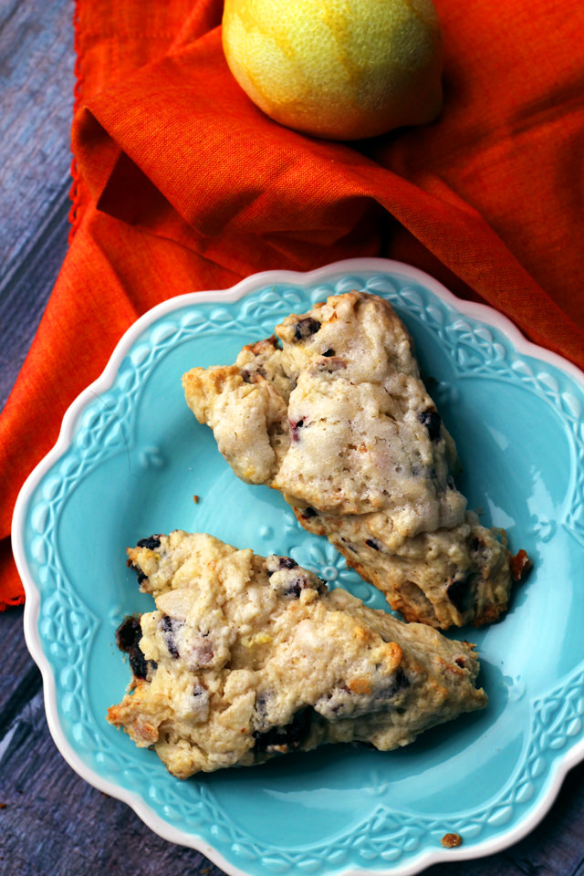 cherry almond scones