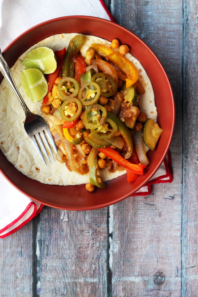 Skillet Chicken Fajitas - Primavera Kitchen