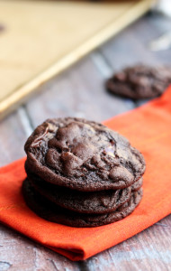 blue bottle double chocolate cookies