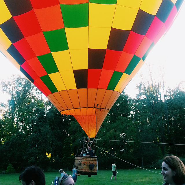 hot air balloon