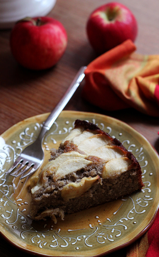 Home Cooking In Montana: Gluten-Free Almond and Buckwheat Cake... with  Sliced Pears