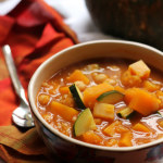 moroccan chickpea and butternut squash soup