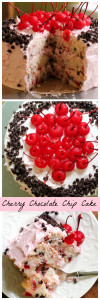 Cherry Chocolate Chip Cake
