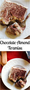 chocolate almond tiramisu