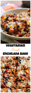Vegetarian Carrot Enchilada Bake