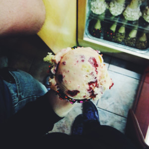 red velvet ice cream