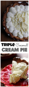 Triple Coconut Cream Pie