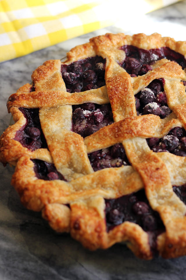 Perfect Blueberry Pie