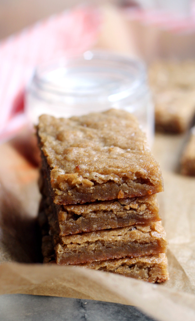 Salted Butterscotch Blondies