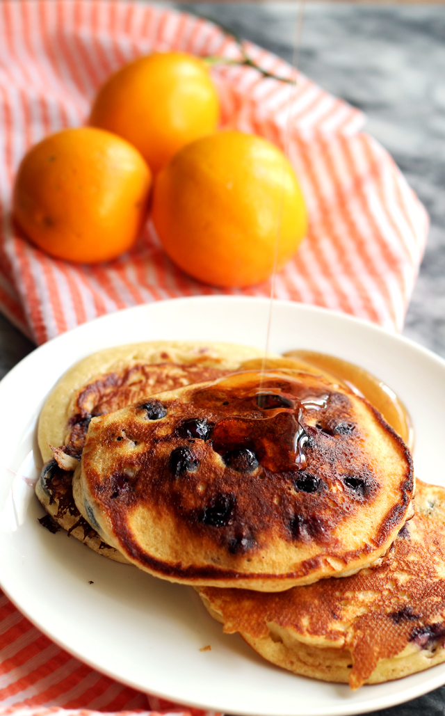 ultimate blueberry pancakes
