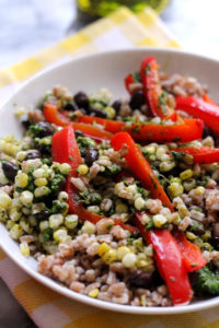 Chimichurri Summer Vegetable Bowls