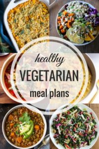 Healthy Vegetarian Meal Plan Fall