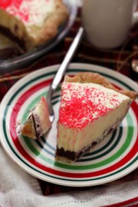 Peppermint Mousse Black Bottom Pie