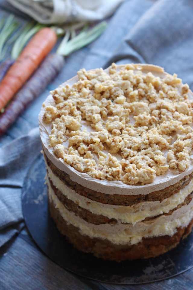 BEST EVER Carrot Cake with PINEAPPLE Cream Cheese Frosting