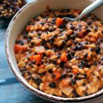 Creamy Mascarpone Risotto with Vegetarian Lentil Bolognese