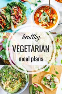 Healthy Vegetarian Meal Plan - Spring