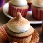 Snickerdoodle Cupcakes with Fluffy Seven Minute Frosting