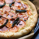 Sweet Potato, Brown Butter, and Fried Sage Pizza