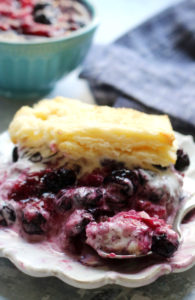 Blueberry Rhubarb Buttermilk Shortcakes