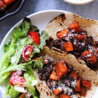 Sweet Potato and Black Bean Tacos