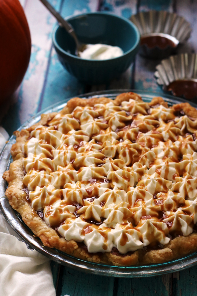 Brown Butter Caramel Pumpkin Pie - Joanne Eats Well With Others