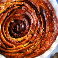 Maple-Glazed Pecan and Brown Sugar Cinnamon Bun