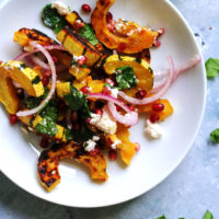 Roasted Delicata Squash Salad