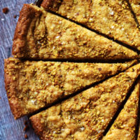 Salted Pistachio Shortbread